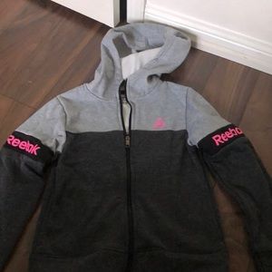 Reebok zip up hoodie